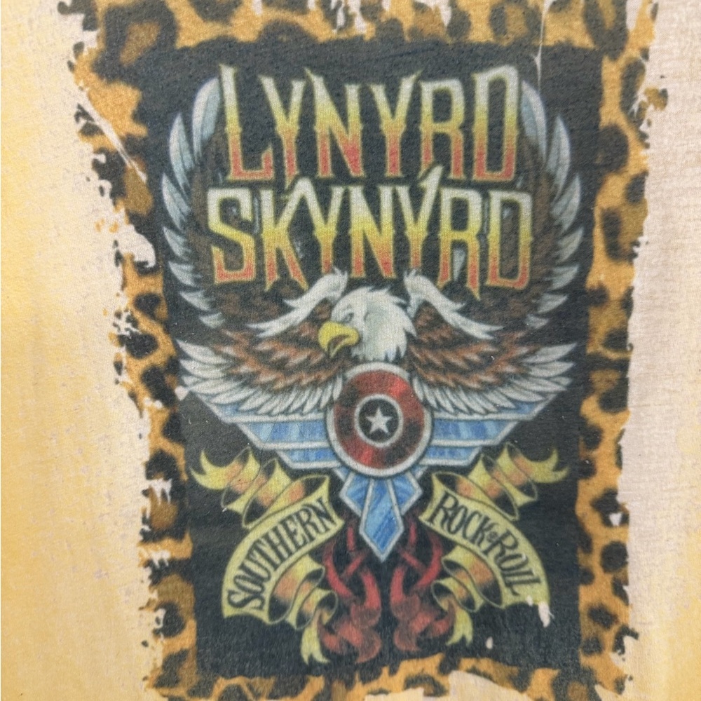 Bella Canvas Southern Rock Graphic Tee - Black and Yellow